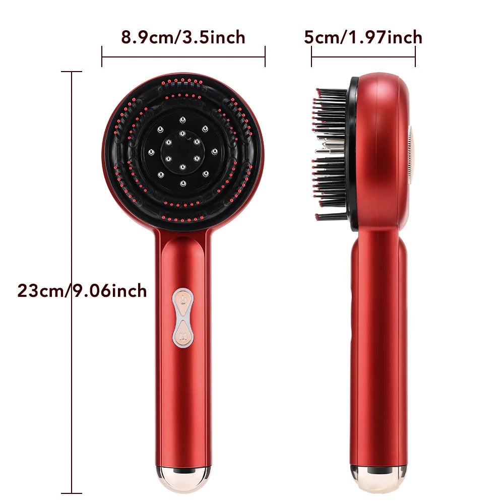 Serum-Dispensing Scalp Massage Comb