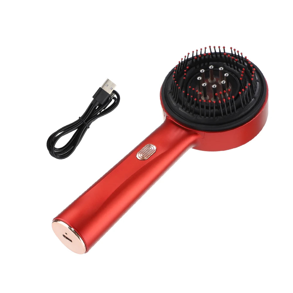 Serum-Dispensing Scalp Massage Comb