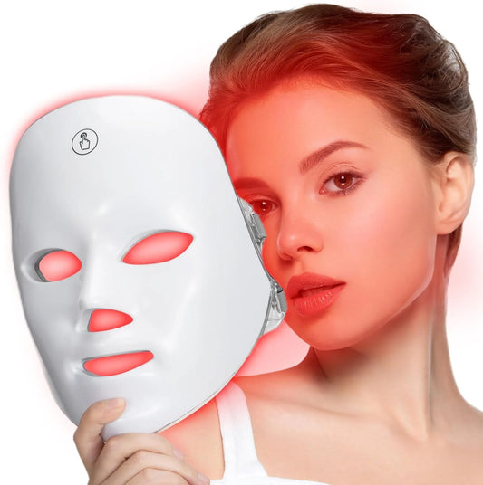 7-Color LED Facial Therapy Mask