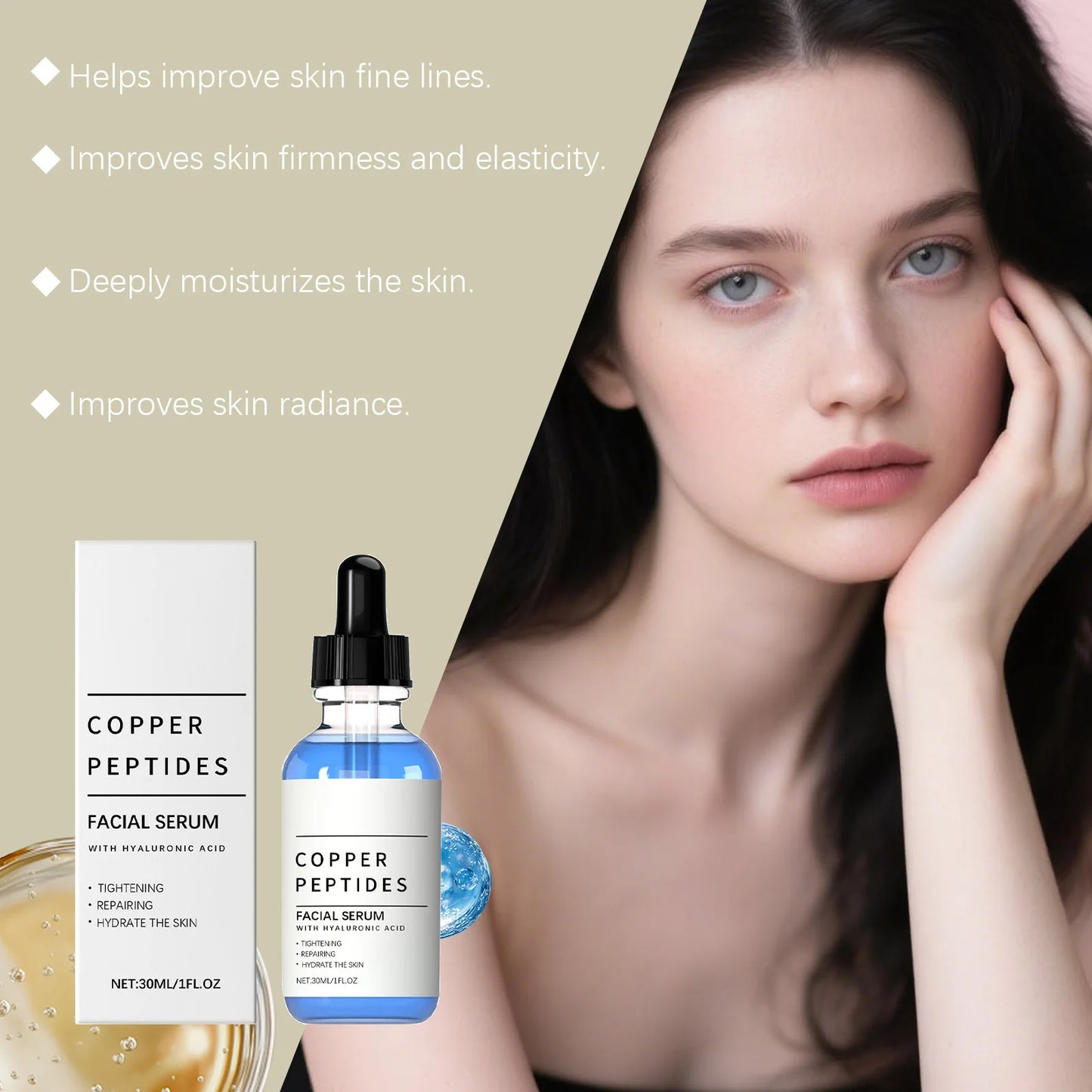 Copper Peptide Hydrating Facial Serum