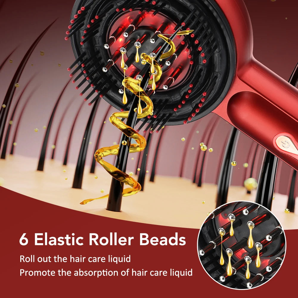 Serum-Dispensing Scalp Massage Comb