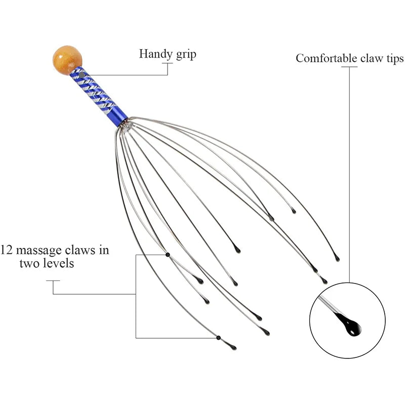 Octopus Scalp Massager