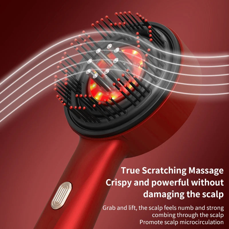 Serum-Dispensing Scalp Massage Comb