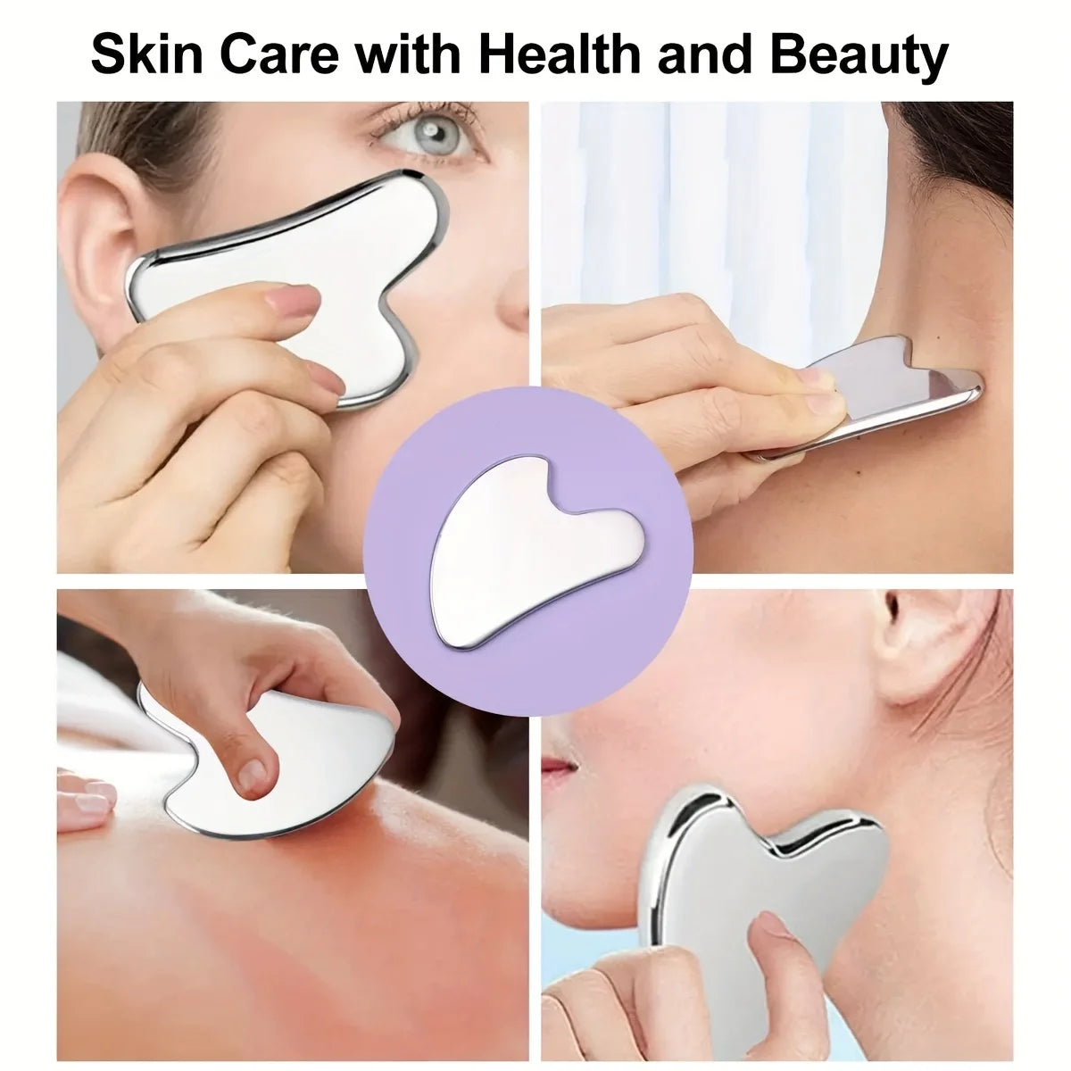 Stainless Steel Facial Gua Sha Tool