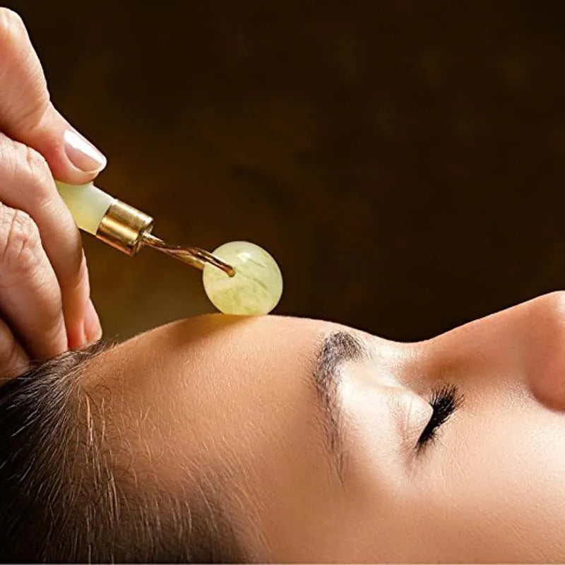 Jade Roller & Gua Sha Facial Set