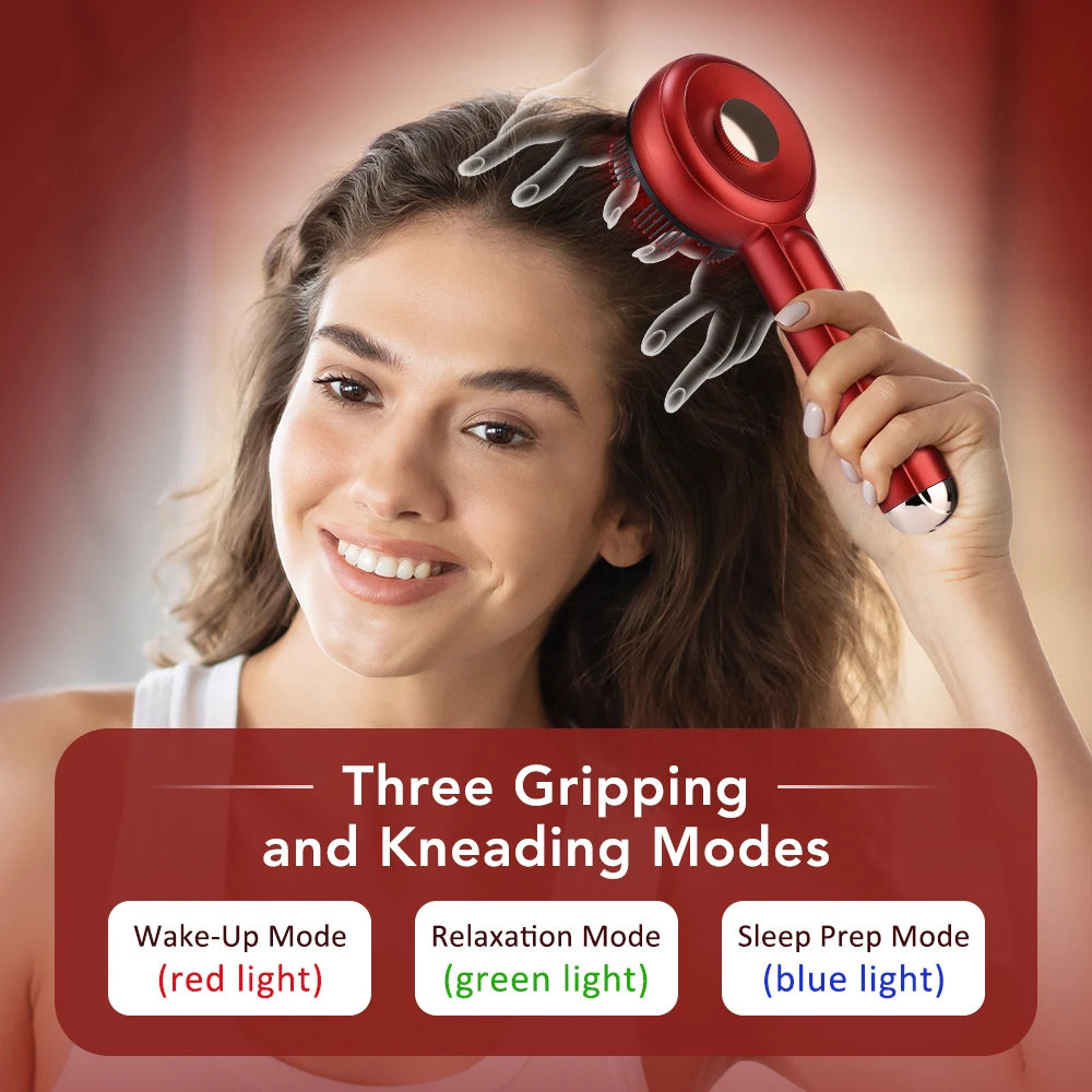 Serum-Dispensing Scalp Massage Comb