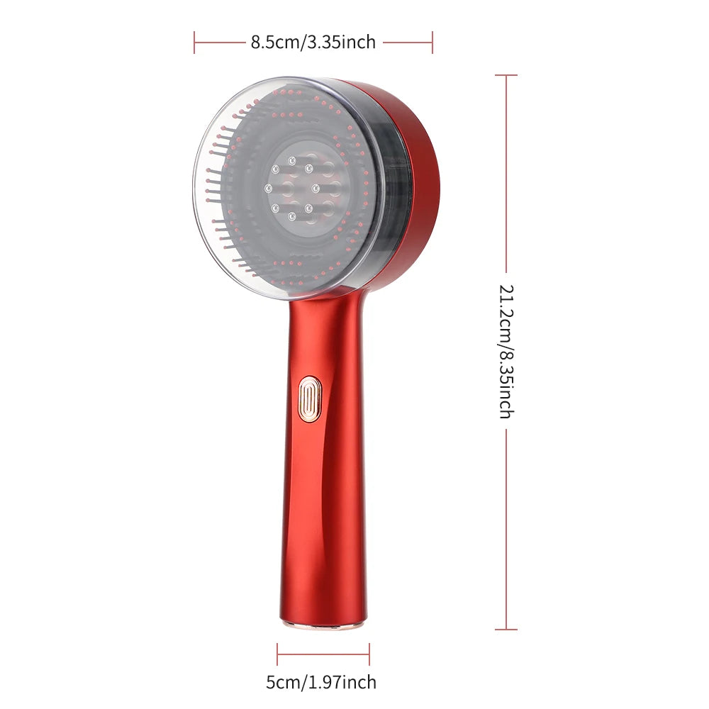 Serum-Dispensing Scalp Massage Comb
